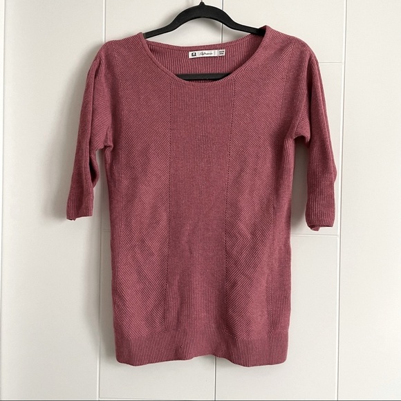 3/$25 Reitmans 3/4 Sleeve Sweater - Picture 1 of 3
